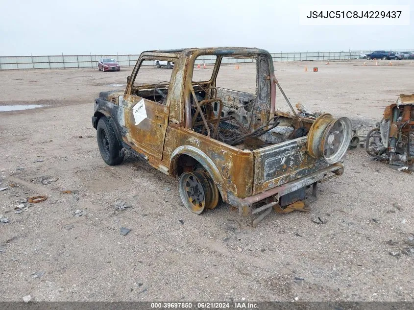 1988 Suzuki Samurai VIN: JS4JC51C8J4229437 Lot: 39697850