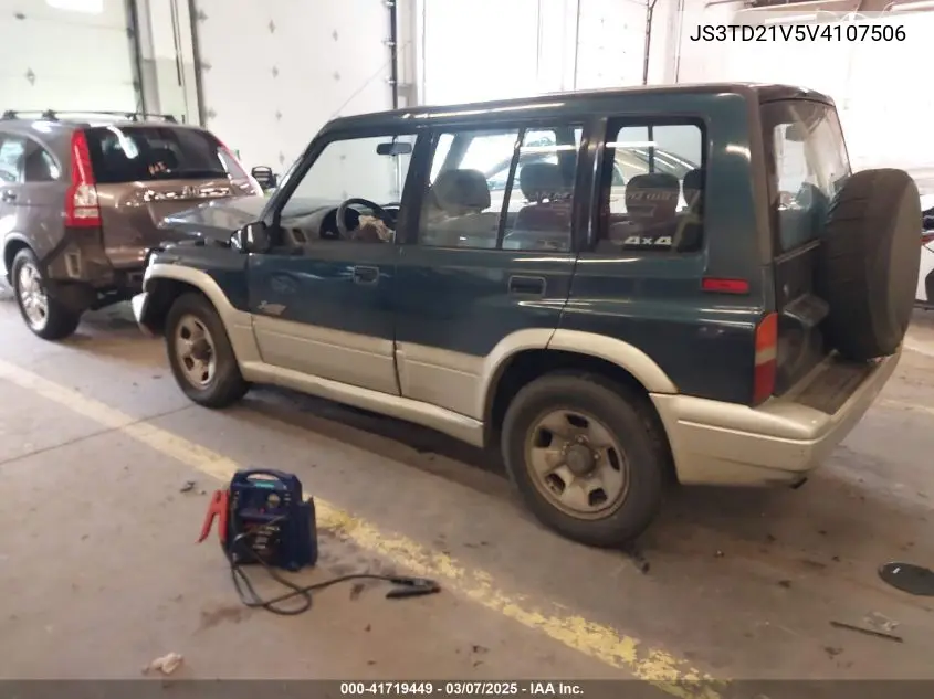 1997 Suzuki Sidekick Jlx Sport/Jx Sport VIN: JS3TD21V5V4107506 Lot: 41719449