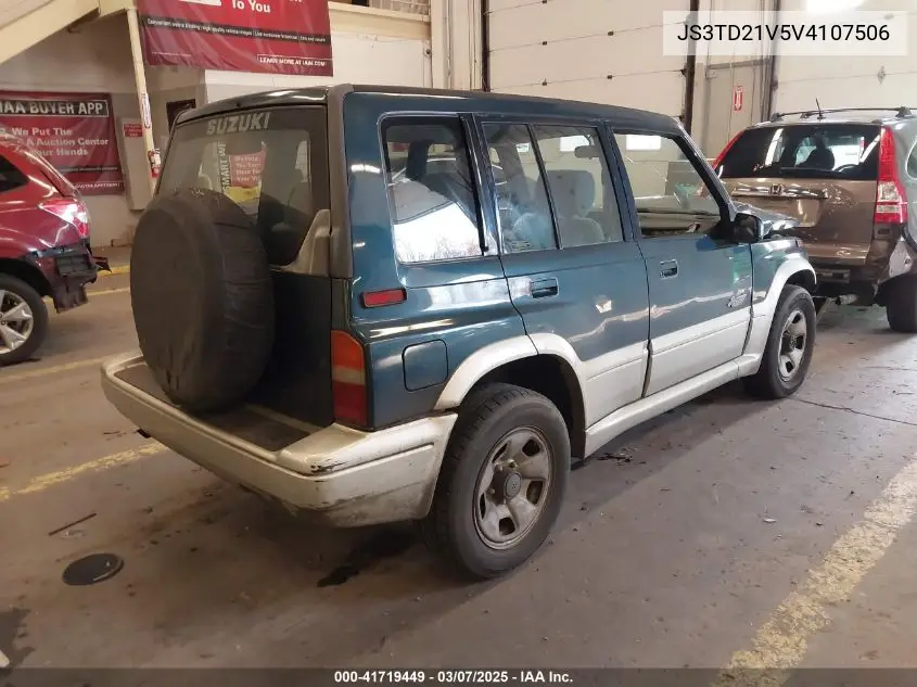 1997 Suzuki Sidekick Jlx Sport/Jx Sport VIN: JS3TD21V5V4107506 Lot: 41719449