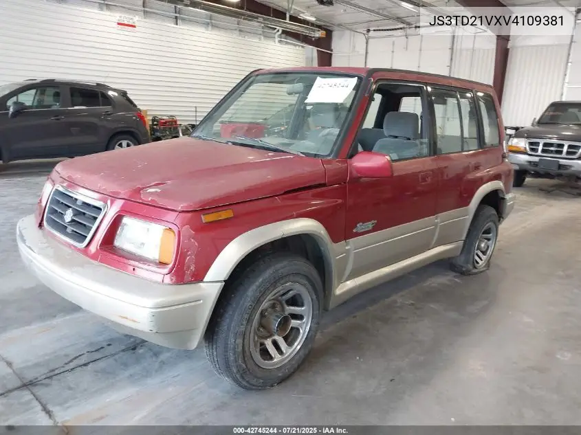 1997 Suzuki Sidekick Jlx Sport/Jx Sport VIN: JS3TD21VXV4109381 Lot: 42745244