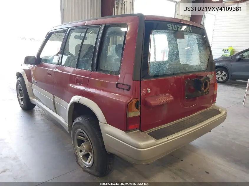 1997 Suzuki Sidekick Jlx Sport/Jx Sport VIN: JS3TD21VXV4109381 Lot: 42745244