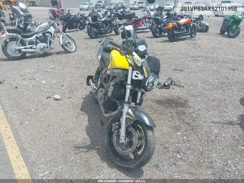 2005 Suzuki Sv650 VIN: JS1VP53AX52101958 Lot: 42358860