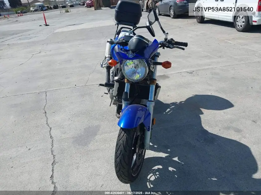 2005 Suzuki Sv650 VIN: JS1VP53A852101540 Lot: 42530401