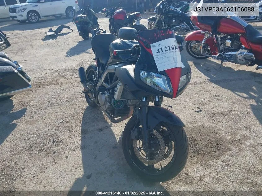 2006 Suzuki Sv650 VIN: JS1VP53A662106088 Lot: 41216140