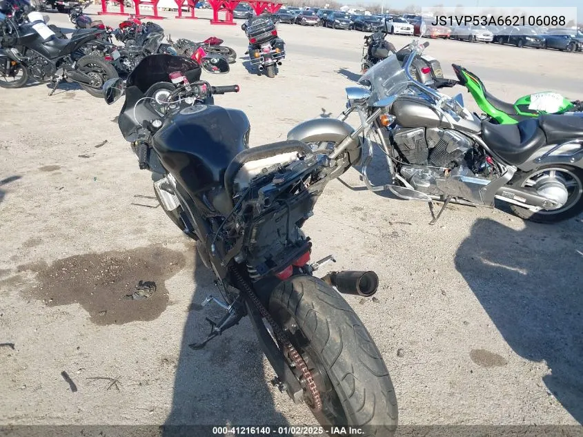 2006 Suzuki Sv650 VIN: JS1VP53A662106088 Lot: 41216140
