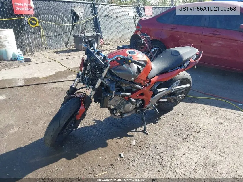 2013 Suzuki Sv650 VIN: JS1VP55A1D2100368 Lot: 42026192
