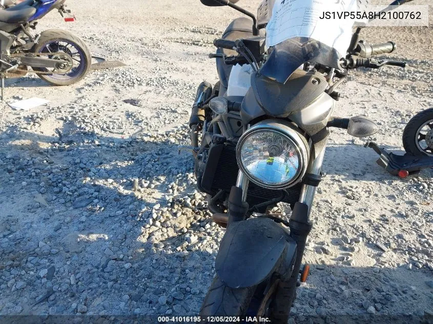 2017 Suzuki Sv650 VIN: JS1VP55A8H2100762 Lot: 41016195