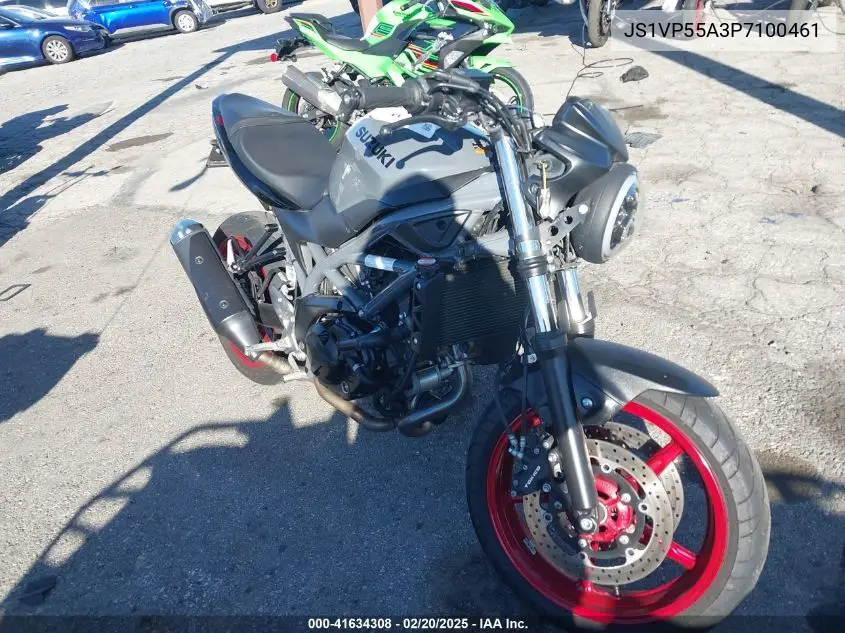 2023 Suzuki Sv650 VIN: JS1VP55A3P7100461 Lot: 41634308