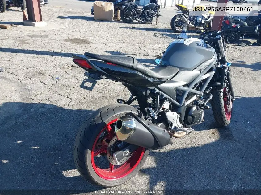 2023 Suzuki Sv650 VIN: JS1VP55A3P7100461 Lot: 41634308