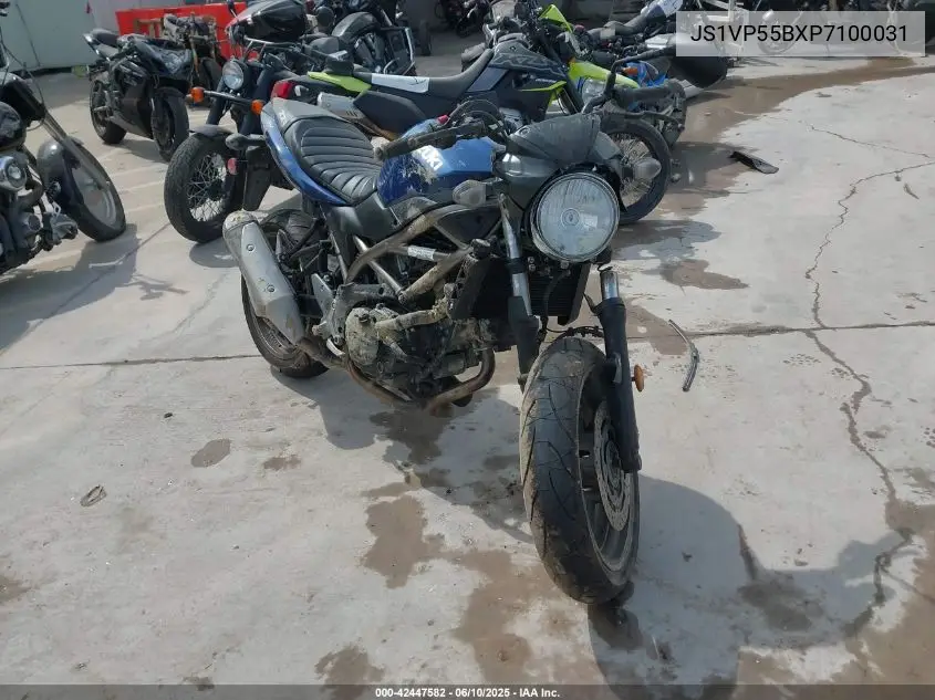 2023 Suzuki Sv650 A/X VIN: JS1VP55BXP7100031 Lot: 42447582