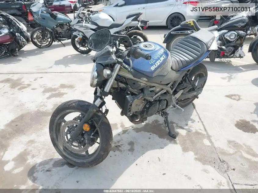 2023 Suzuki Sv650 A/X VIN: JS1VP55BXP7100031 Lot: 42447582