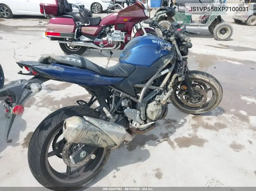 2023 Suzuki Sv650 A/X VIN: JS1VP55BXP7100031 Lot: 42447582