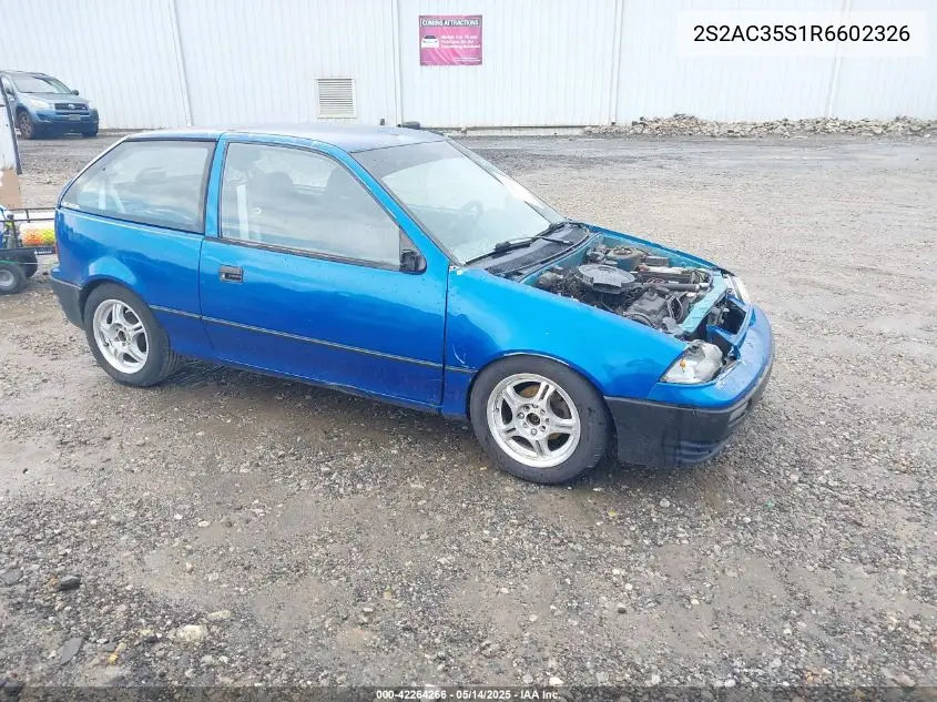 2s2ac35s1r6602326 2S2AC35S1R6602326 1994 Suzuki Swift Ga