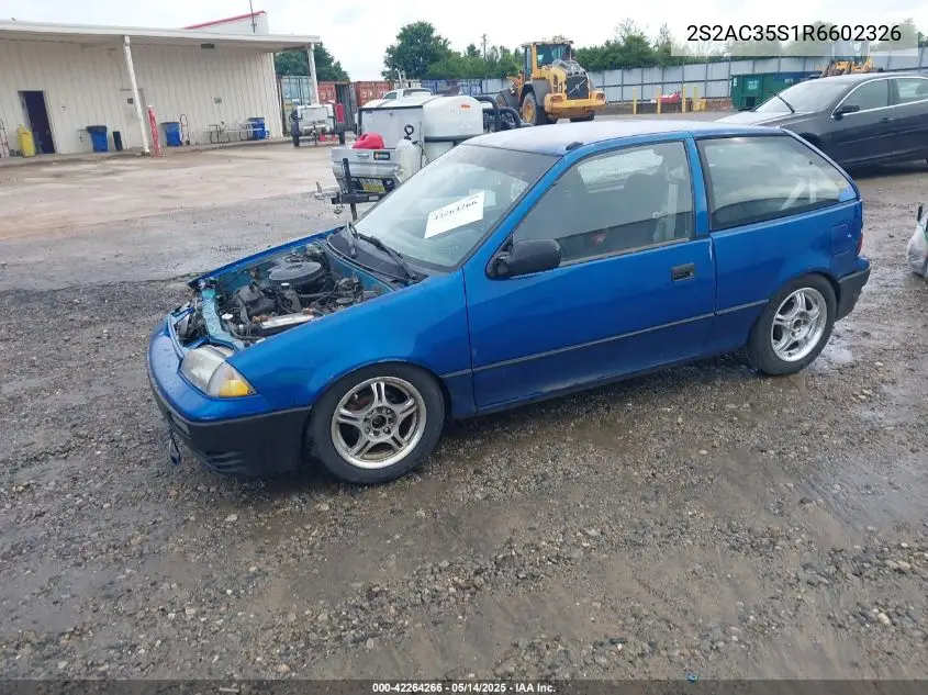 2s2ac35s1r6602326 2S2AC35S1R6602326 1994 Suzuki Swift Ga