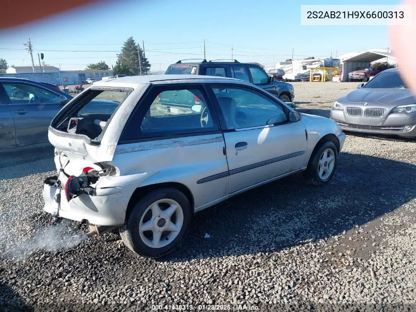 1999 Suzuki Swift VIN: 2S2AB21H9X6600313 Lot: 41430319