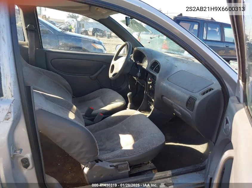 1999 Suzuki Swift VIN: 2S2AB21H9X6600313 Lot: 41430319