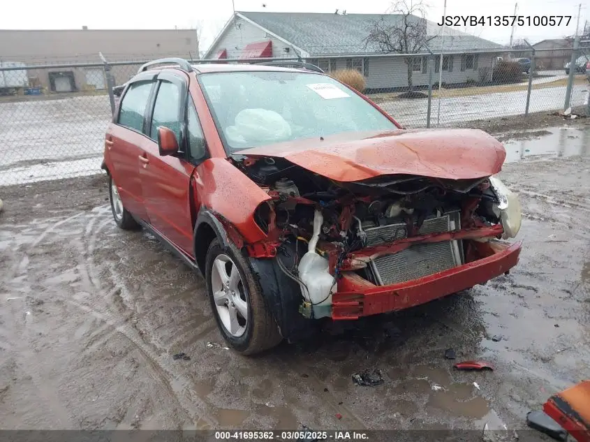 2007 Suzuki Sx4 Convenience/Rally VIN: JS2YB413575100577 Lot: 41695362
