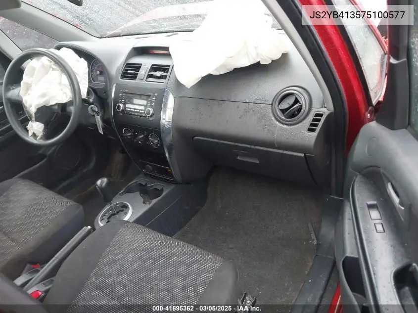 2007 Suzuki Sx4 Convenience/Rally VIN: JS2YB413575100577 Lot: 41695362