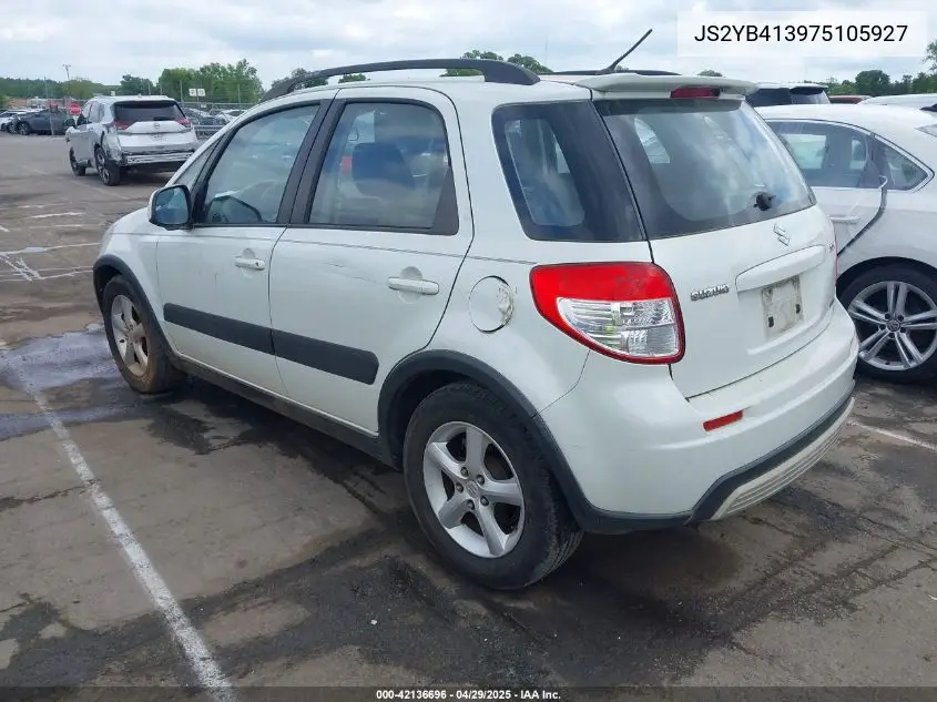 2007 Suzuki Sx4 Convenience/Rally VIN: JS2YB413975105927 Lot: 42136696