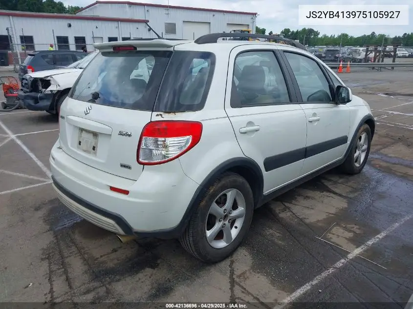 2007 Suzuki Sx4 Convenience/Rally VIN: JS2YB413975105927 Lot: 42136696