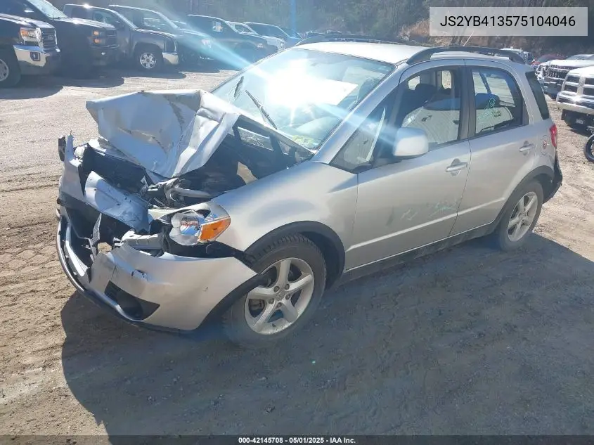 2007 Suzuki Sx4 Convenience/Rally VIN: JS2YB413575104046 Lot: 42145708