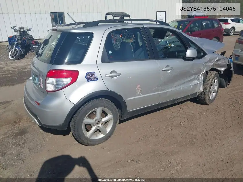 2007 Suzuki Sx4 Convenience/Rally VIN: JS2YB413575104046 Lot: 42145708