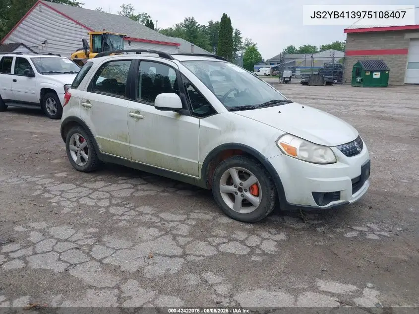 2007 Suzuki Sx4 Convenience/Rally VIN: JS2YB413975108407 Lot: 42422076