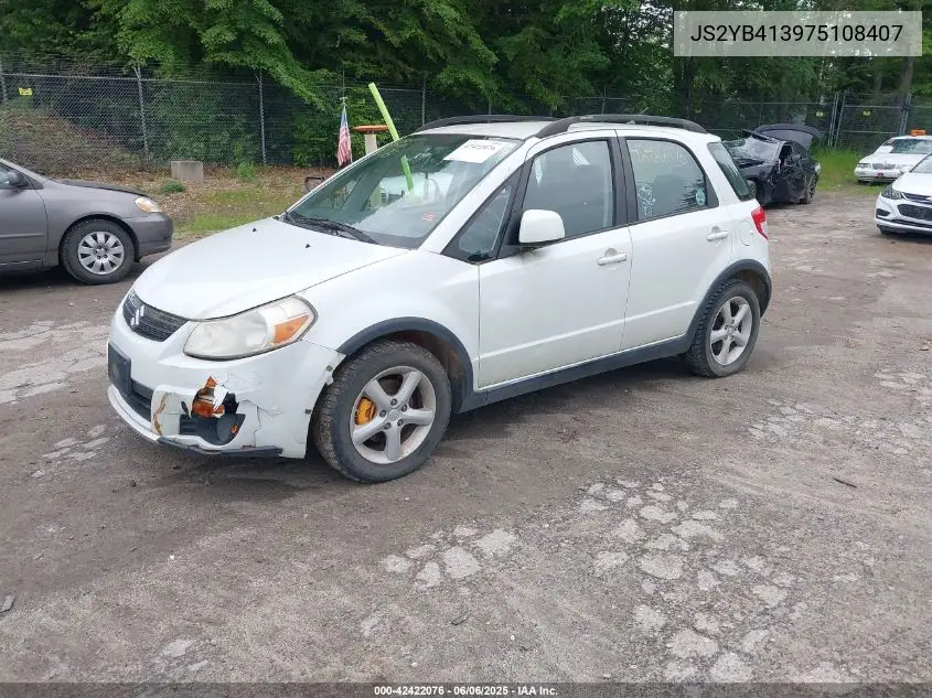 2007 Suzuki Sx4 Convenience/Rally VIN: JS2YB413975108407 Lot: 42422076