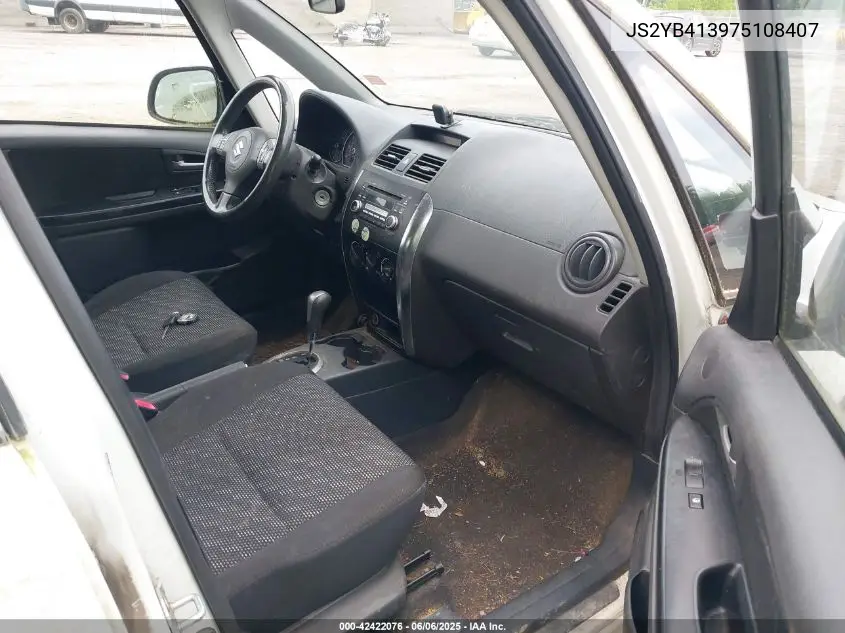 2007 Suzuki Sx4 Convenience/Rally VIN: JS2YB413975108407 Lot: 42422076