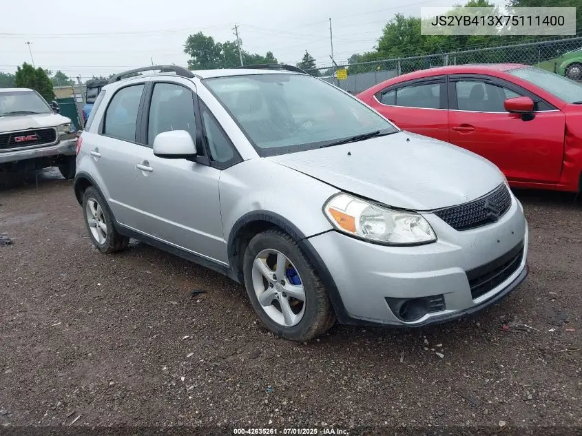 2007 Suzuki Sx4 VIN: JS2YB413X75111400 Lot: 42635261