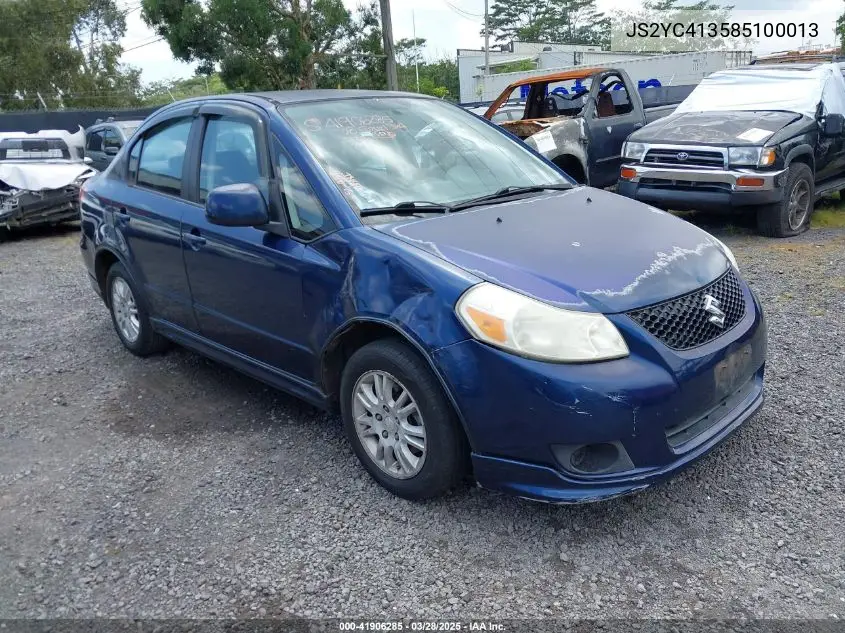 2008 Suzuki Sx4 VIN: JS2YC413585100013 Lot: 41906285