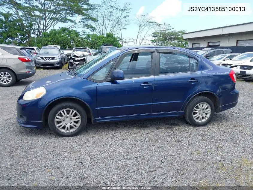 2008 Suzuki Sx4 VIN: JS2YC413585100013 Lot: 41906285