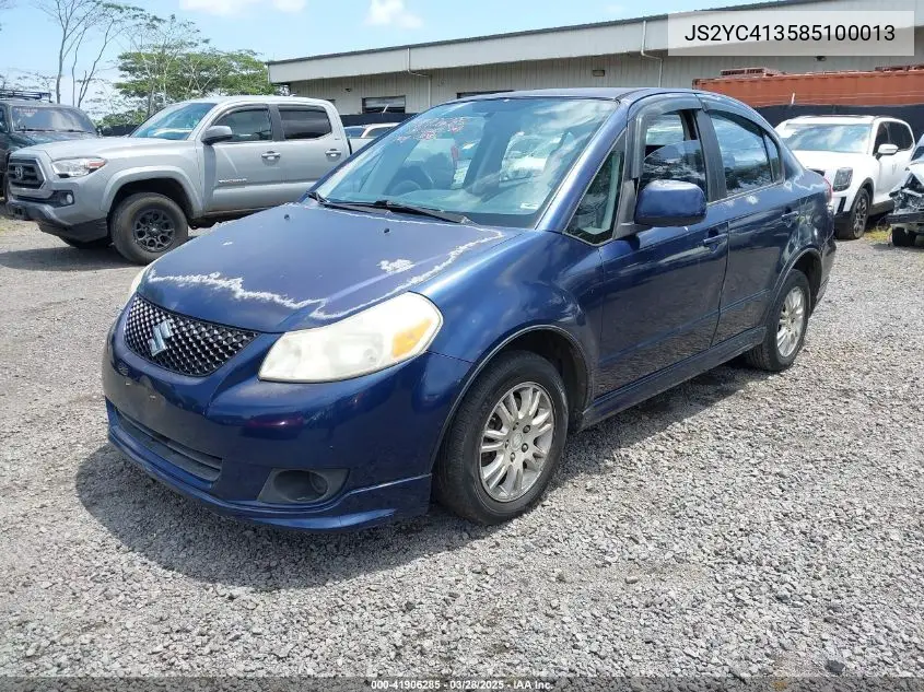 2008 Suzuki Sx4 VIN: JS2YC413585100013 Lot: 41906285