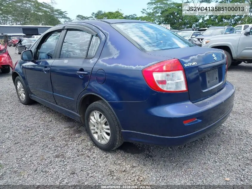 2008 Suzuki Sx4 VIN: JS2YC413585100013 Lot: 41906285