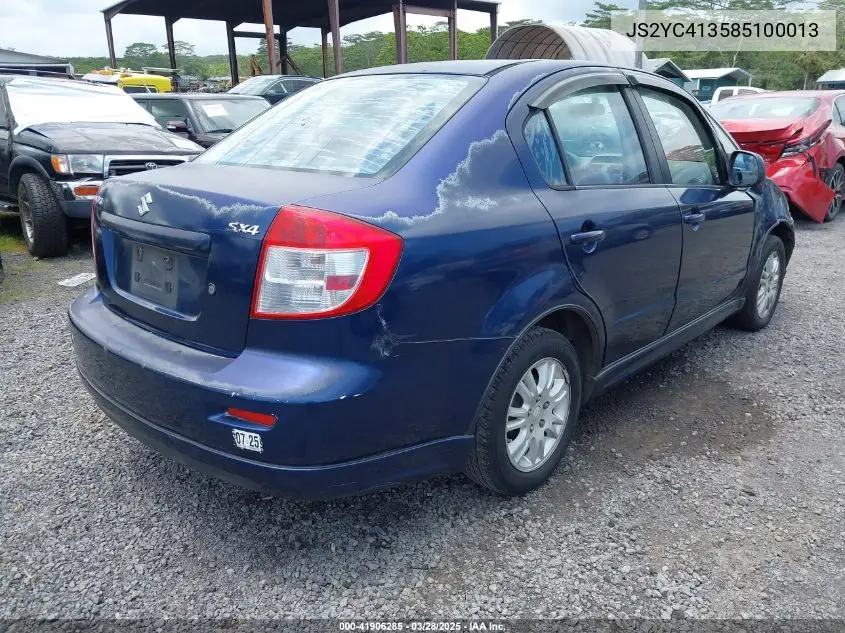 2008 Suzuki Sx4 VIN: JS2YC413585100013 Lot: 41906285