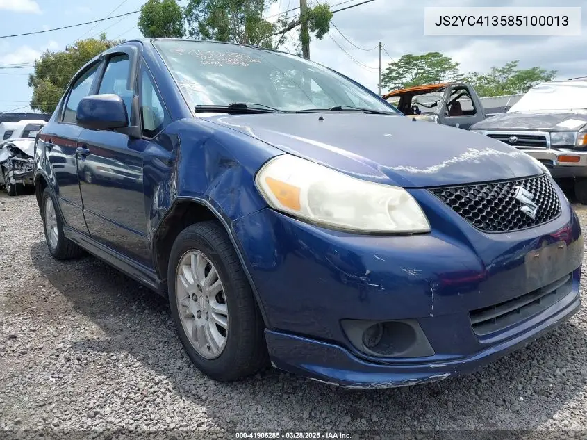 2008 Suzuki Sx4 VIN: JS2YC413585100013 Lot: 41906285