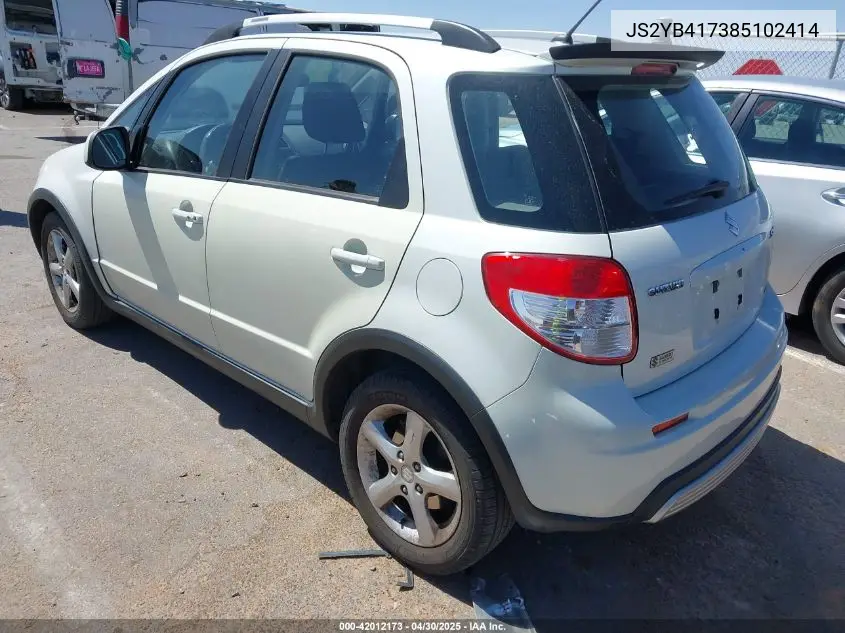 2008 Suzuki Sx4 Convenience/Touring VIN: JS2YB417385102414 Lot: 42012173