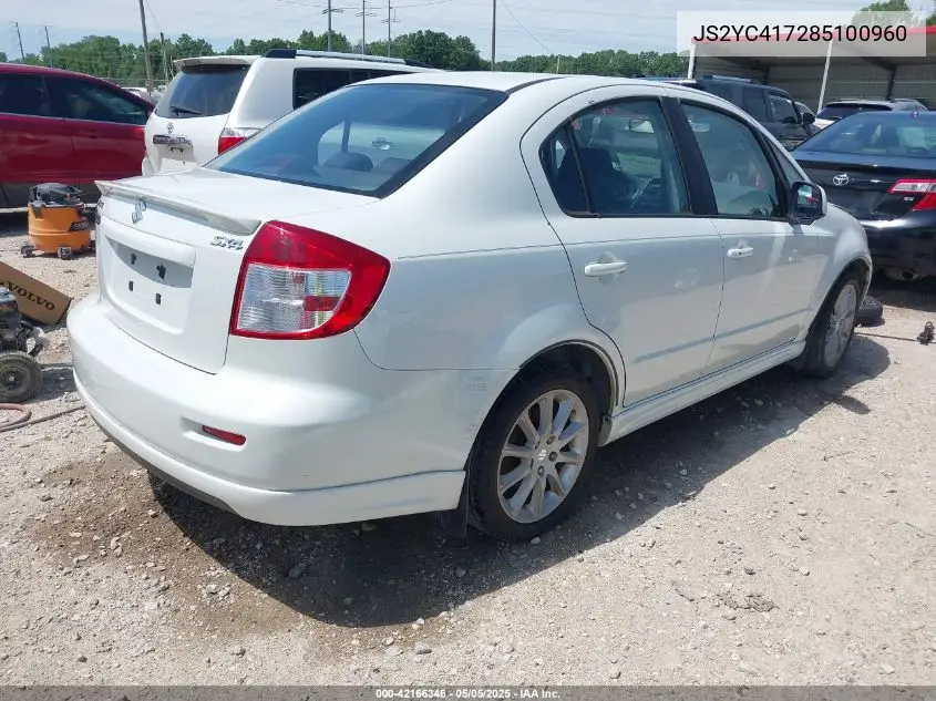 2008 Suzuki Sx4 Sport Touring 2 VIN: JS2YC417285100960 Lot: 42166346