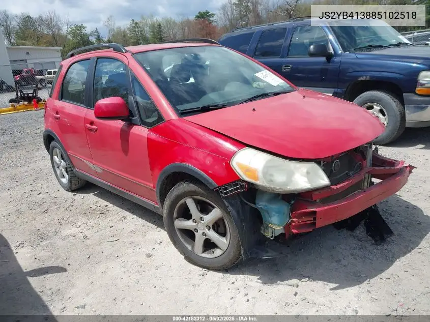 2008 Suzuki Sx4 Convenience/Touring VIN: JS2YB413885102518 Lot: 42182312
