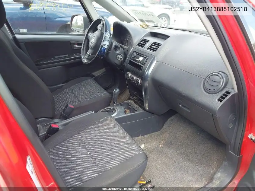2008 Suzuki Sx4 Convenience/Touring VIN: JS2YB413885102518 Lot: 42182312