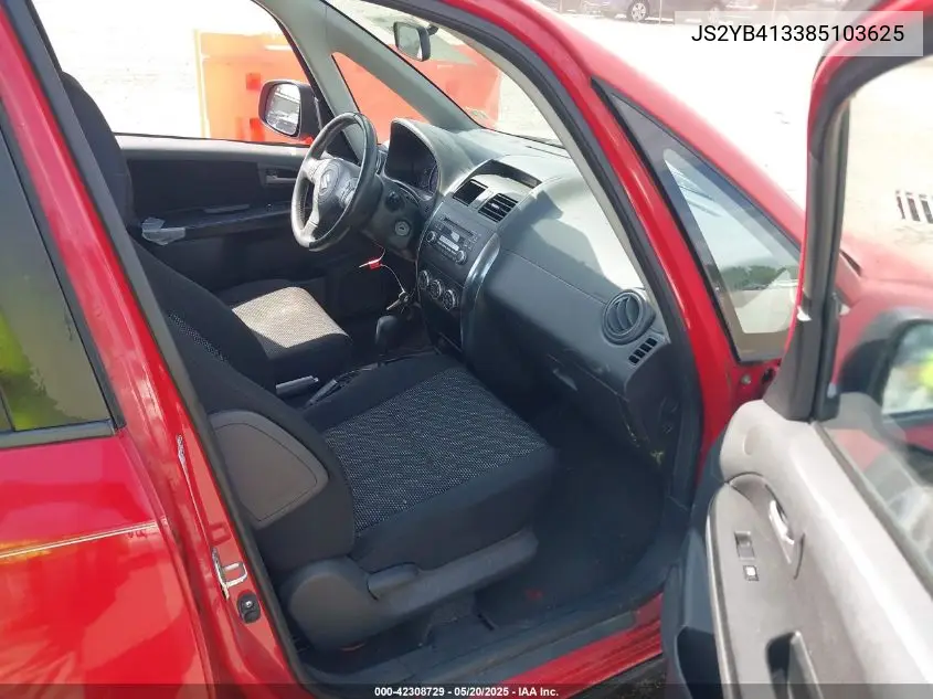 2008 Suzuki Sx4 Convenience/Touring VIN: JS2YB413385103625 Lot: 42308729