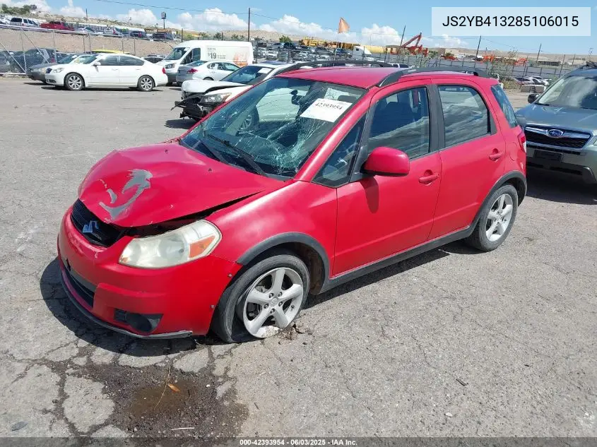 2008 Suzuki Sx4 Convenience/Touring VIN: JS2YB413285106015 Lot: 42393954