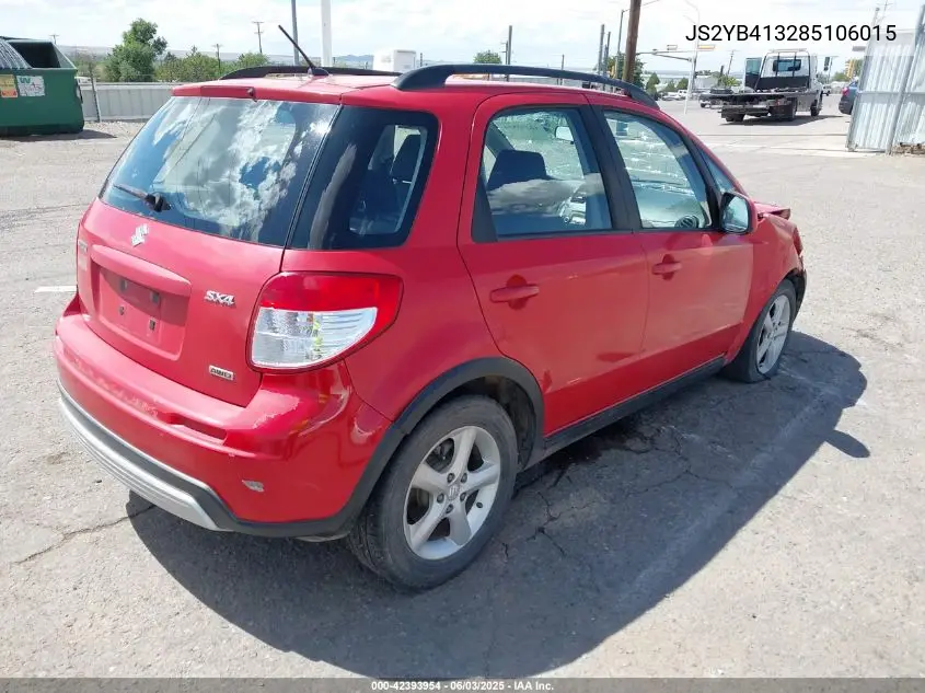 2008 Suzuki Sx4 Convenience/Touring VIN: JS2YB413285106015 Lot: 42393954