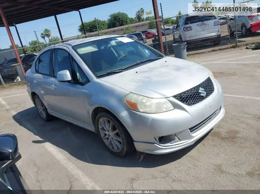 2008 Suzuki Sx4 Sport VIN: JS2YC414485101498 Lot: 42401822
