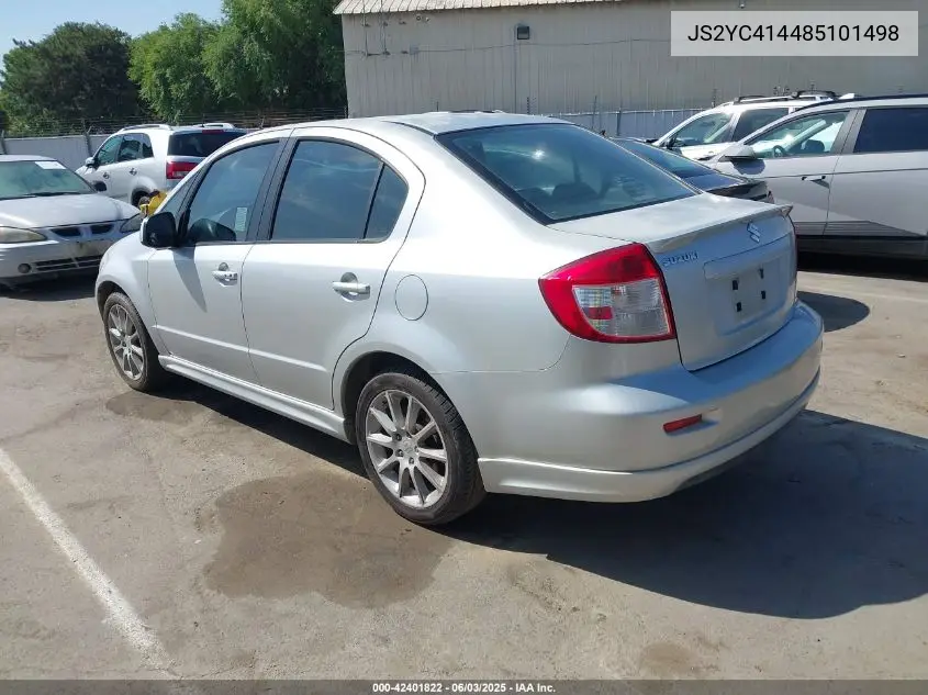 2008 Suzuki Sx4 Sport VIN: JS2YC414485101498 Lot: 42401822