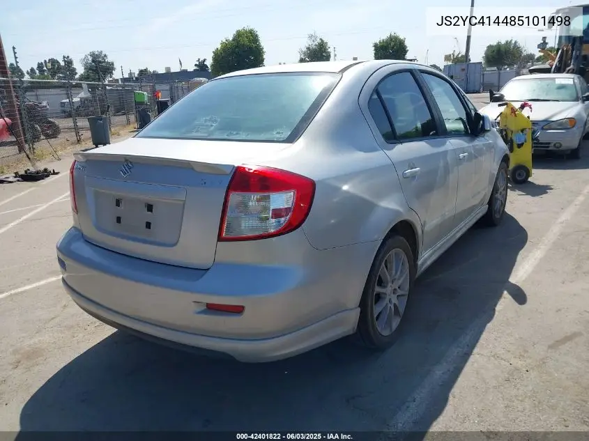 2008 Suzuki Sx4 Sport VIN: JS2YC414485101498 Lot: 42401822