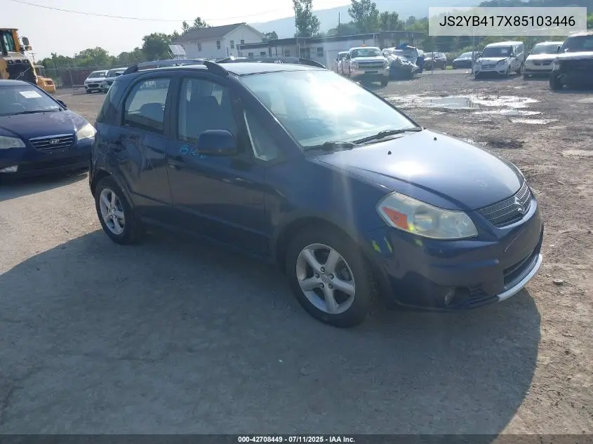 2008 Suzuki Sx4 Convenience/Touring VIN: JS2YB417X85103446 Lot: 42708449