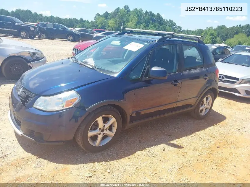 2008 Suzuki Sx4 Convenience/Touring VIN: JS2YB413785110223 Lot: 42722321