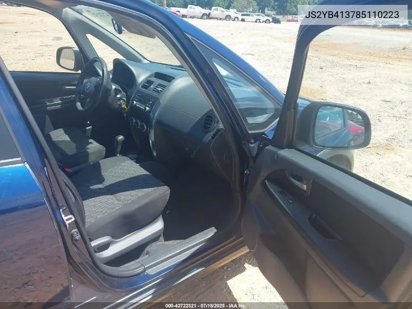 2008 Suzuki Sx4 Convenience/Touring VIN: JS2YB413785110223 Lot: 42722321