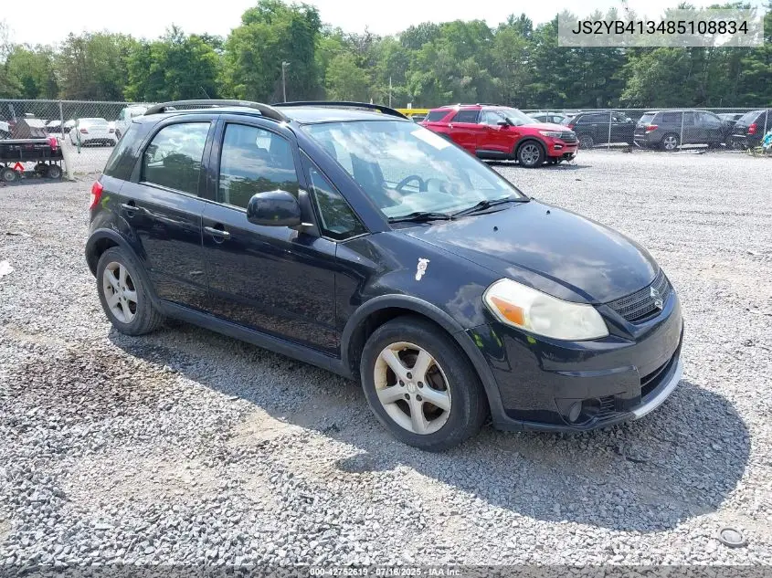 2008 Suzuki Sx4 Convenience/Touring VIN: JS2YB413485108834 Lot: 42752619